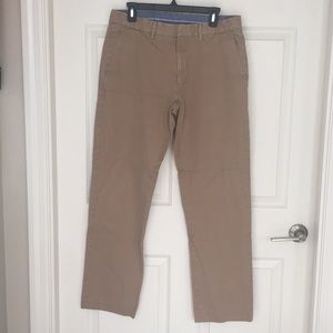 Khaki JCrew Classic Fit Pants